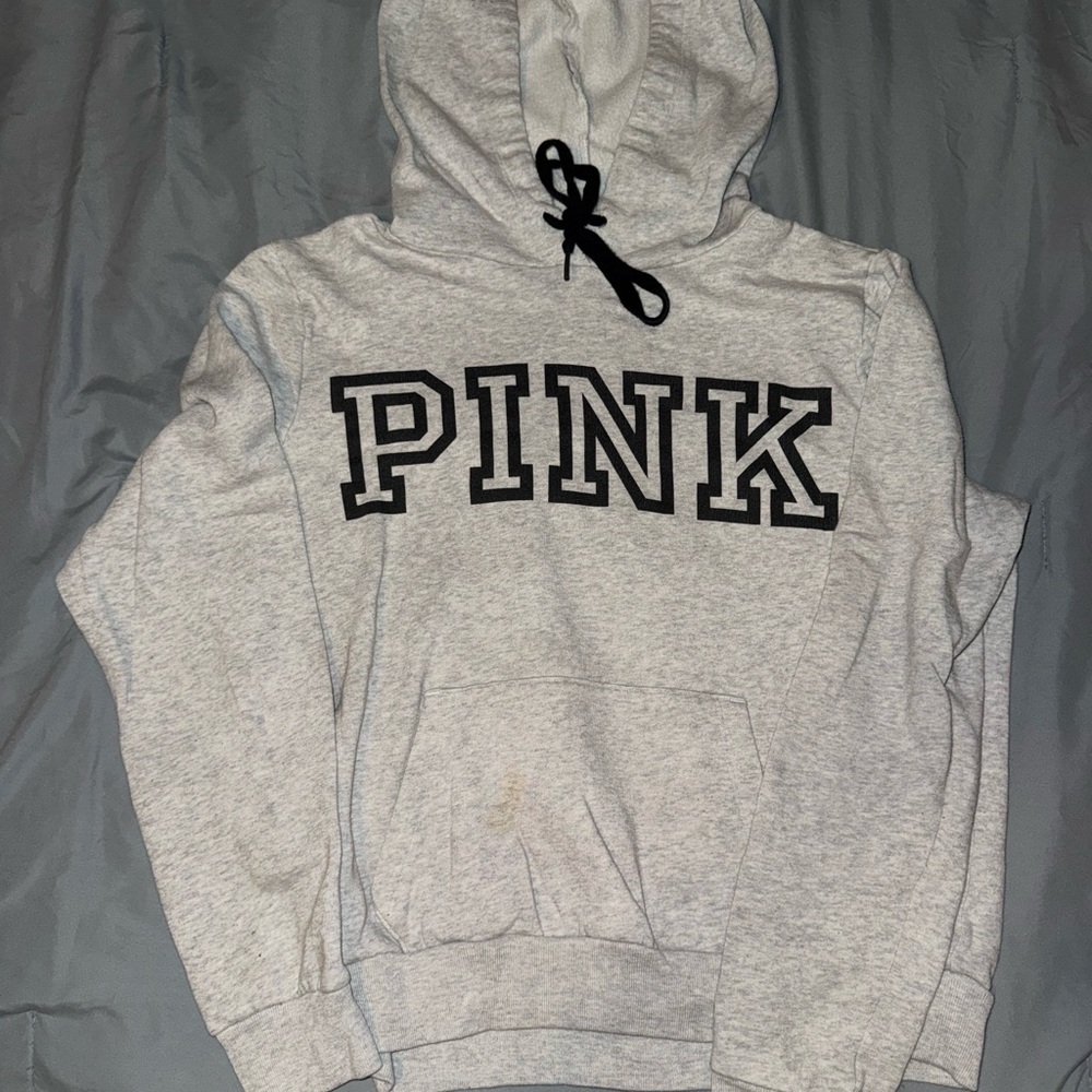 PINK Victoria's Secret Gray Hoodie